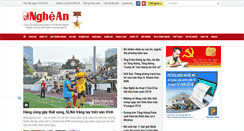 Desktop Screenshot of baonghean.vn